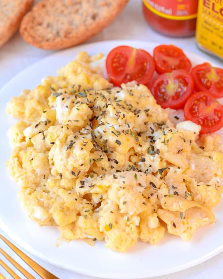 Scrambled Eggs in Microwave