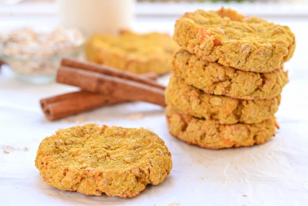 Simple Pumpkin Cookies with 3 Ingredients