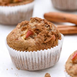 Apple cinnamon muffin healthy recipe