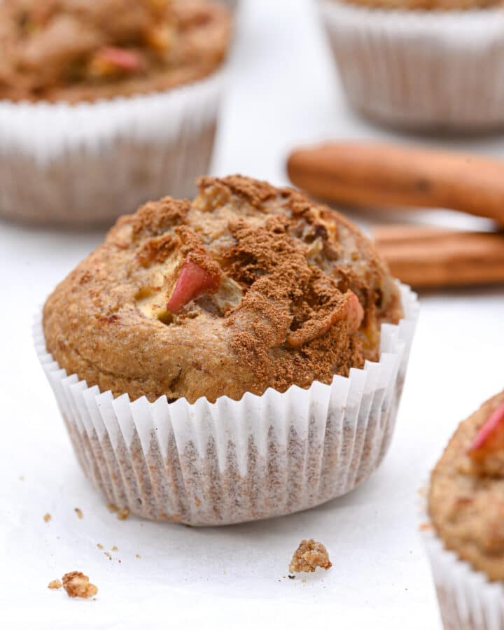 Apple cinnamon muffin healthy recipe