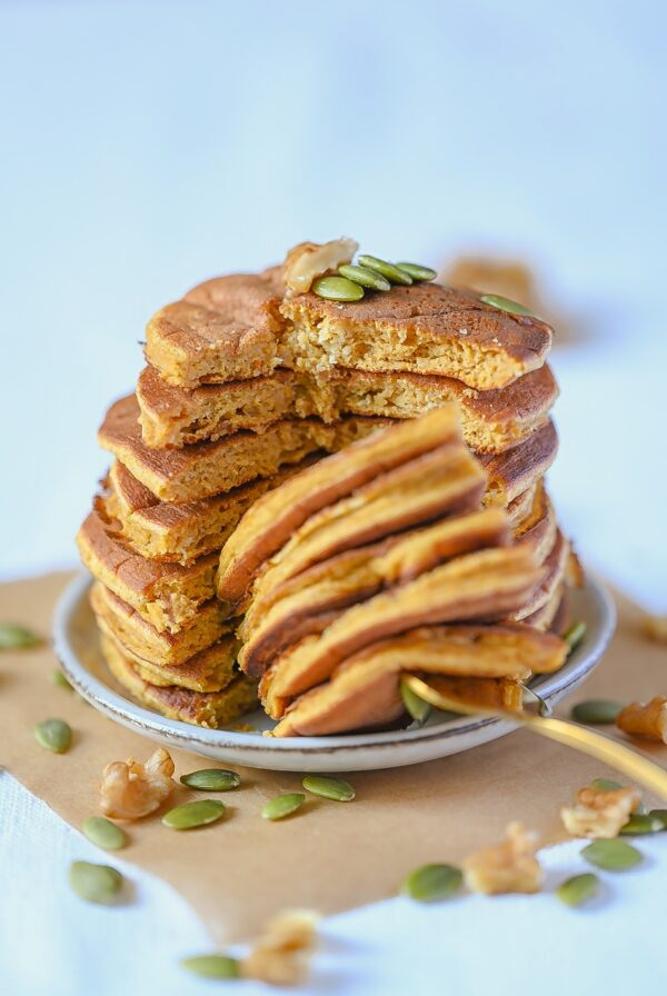 Healthy Pumpkin Pancakes