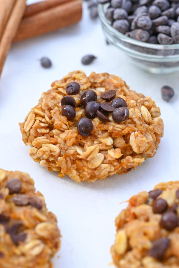 Pumpkin Oatmeal Cookies Healthy No Flour