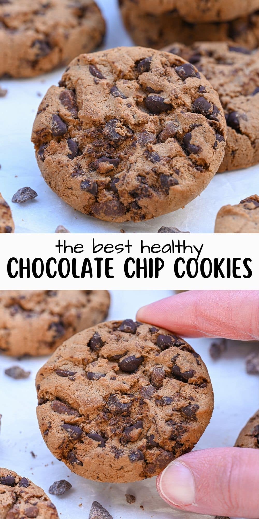 Healthy Chocolate Chip Cookies