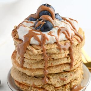 Blueberry Oatmeal Pancakes