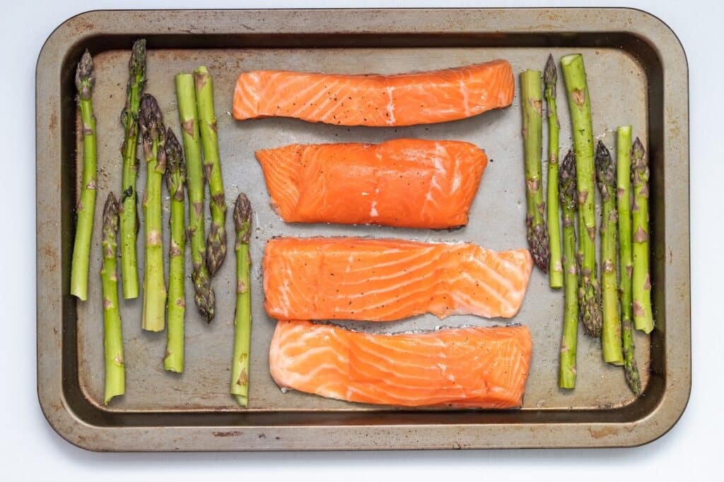 salmon as high calorie food to gain weight
