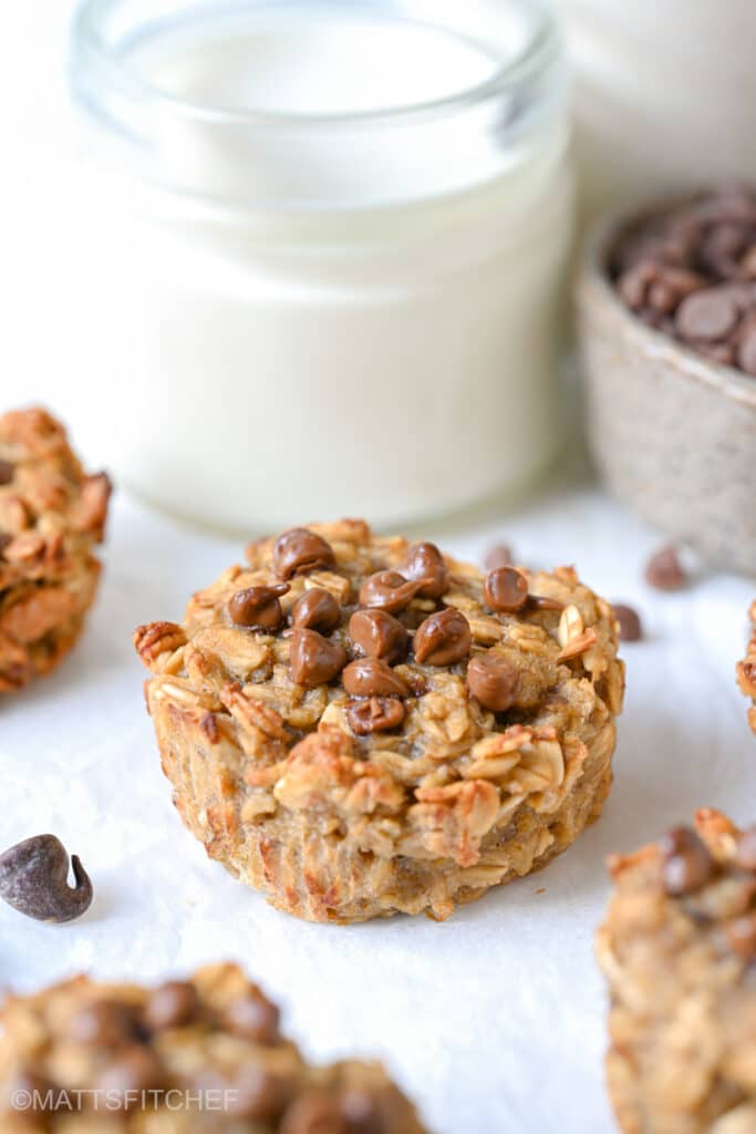 Banana Baked Oatmeal Cups