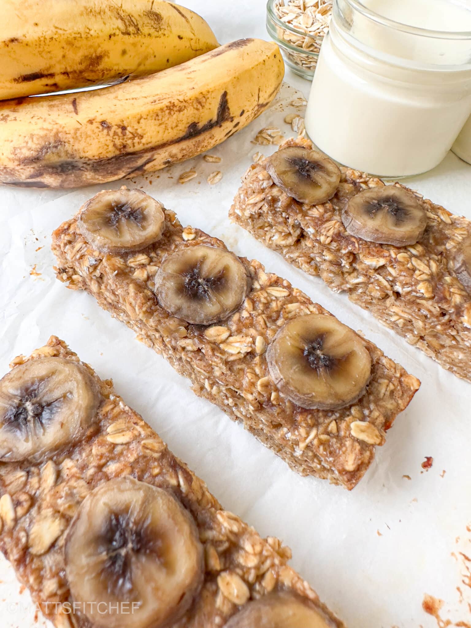 Banana Oat Bars