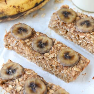 Banana Oat Bars