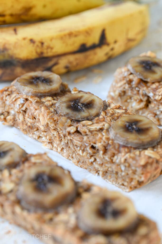 Vegan Banana Oat Bars