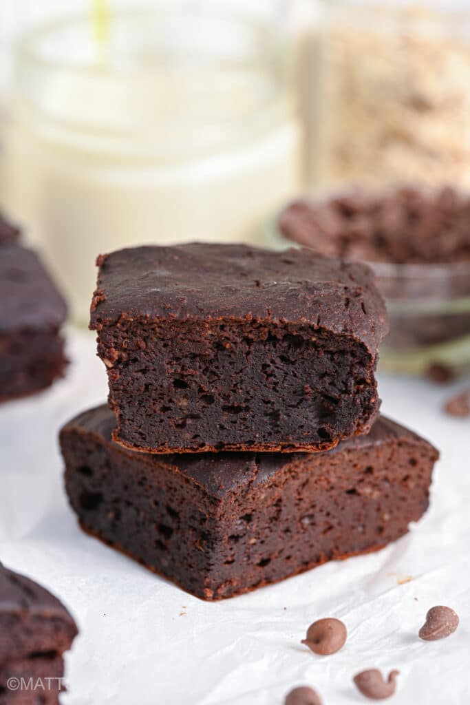 Flourless Chickpea Brownies vegan