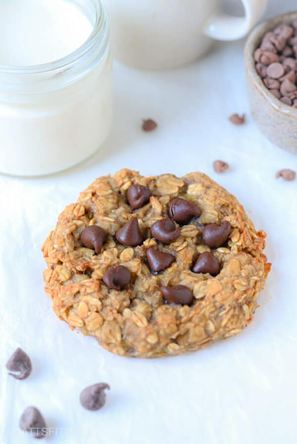 Healthy Oatmeal Chocolate Chip Cookies