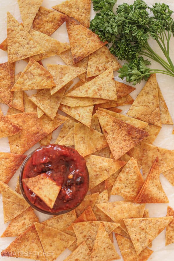 Air Fryer Tortilla Chips