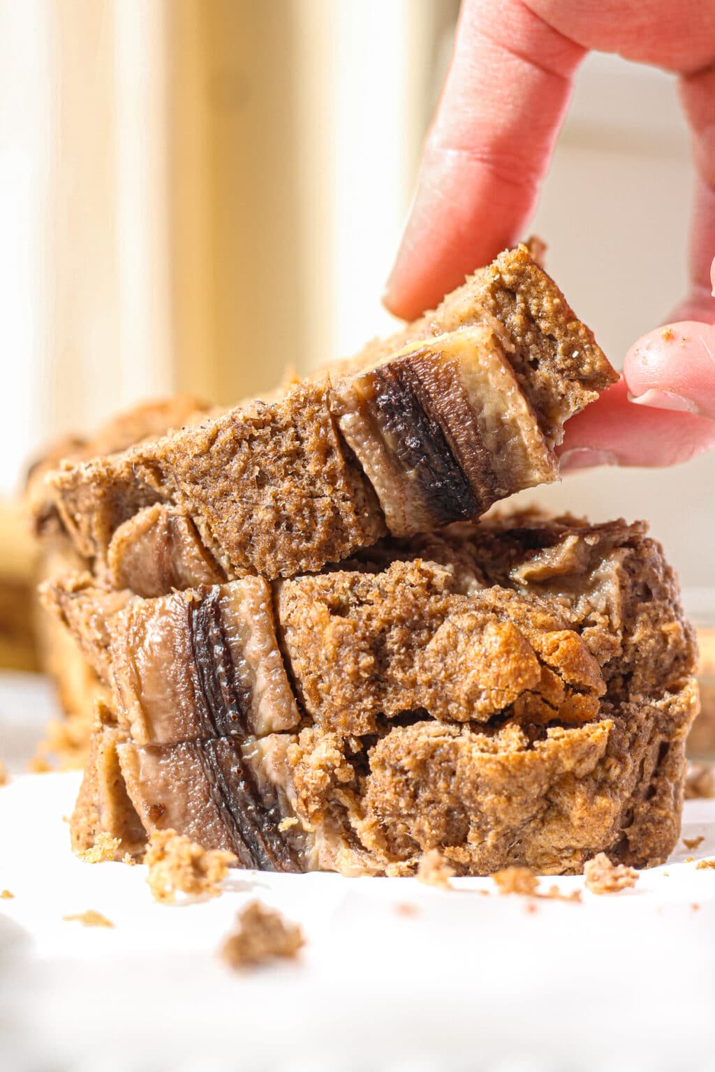 Low Calorie Banana Bread 88 Calories