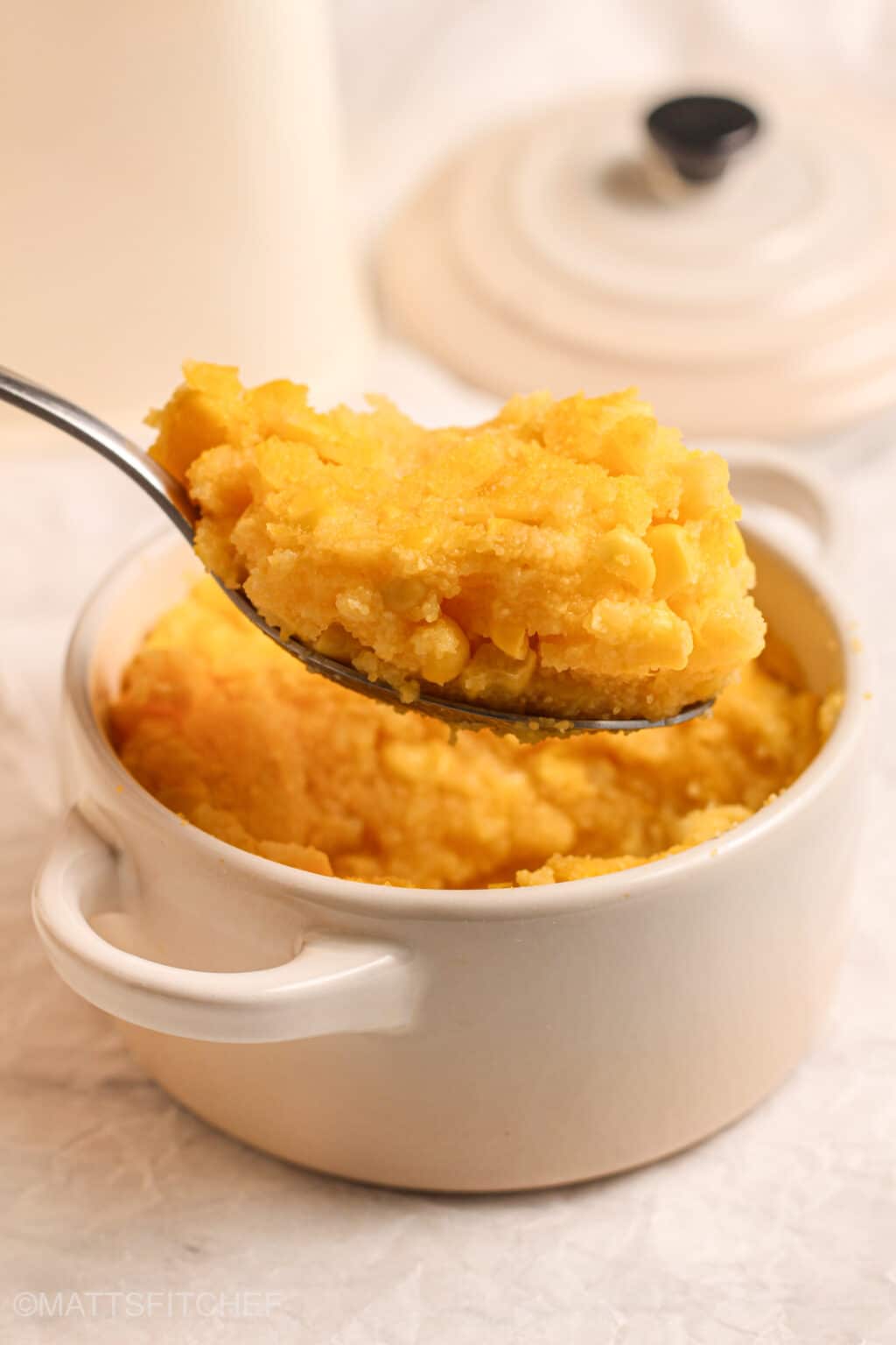 Easy Corn Pudding Recipe (Healthier)