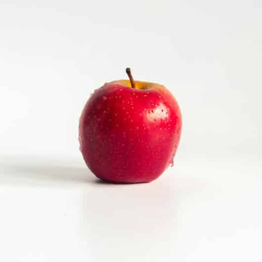 Apple snack low calorie
