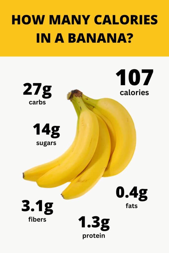 how many calories in a banana