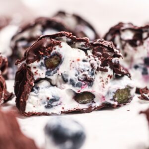 Blueberry Yogurt Clusters