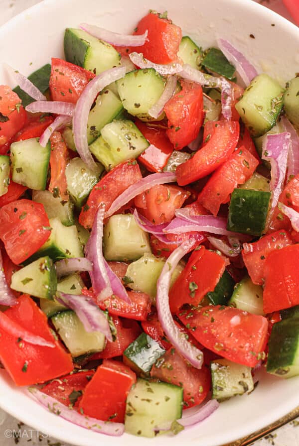 Cucumber Tomato Salad