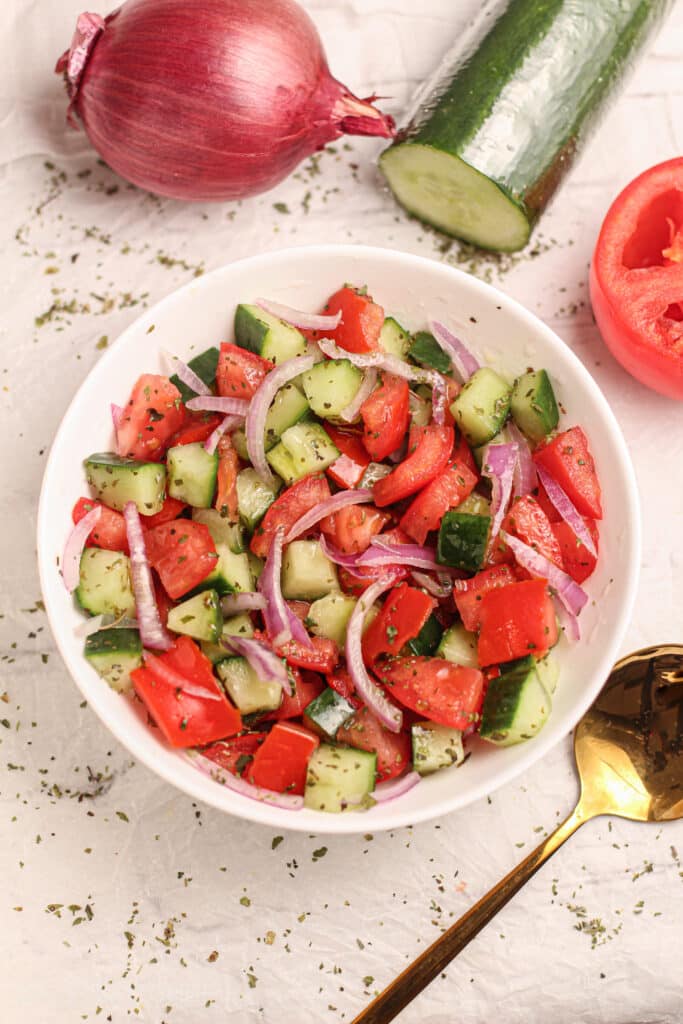 Cucumber Tomato Salad