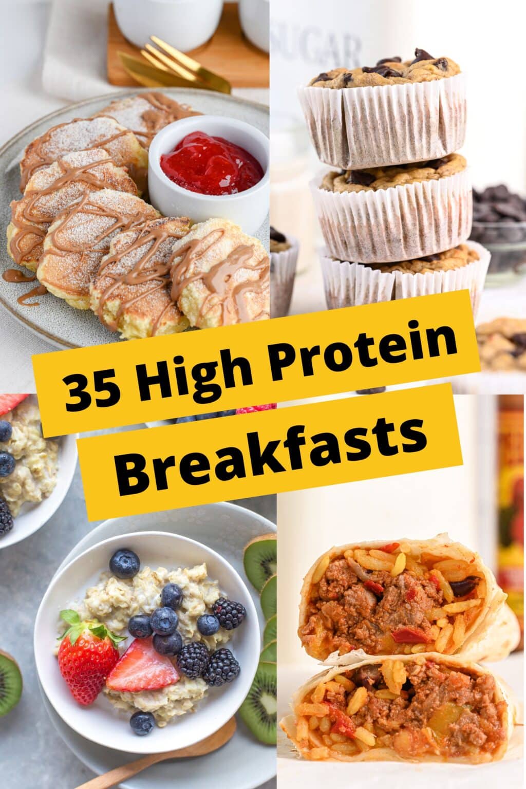 35 High Protein Breakfastss That Are Quick And Easy To Make