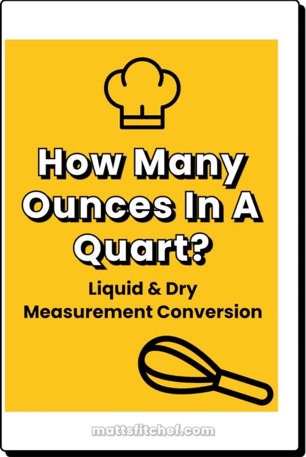 How many ounces in a quart cover