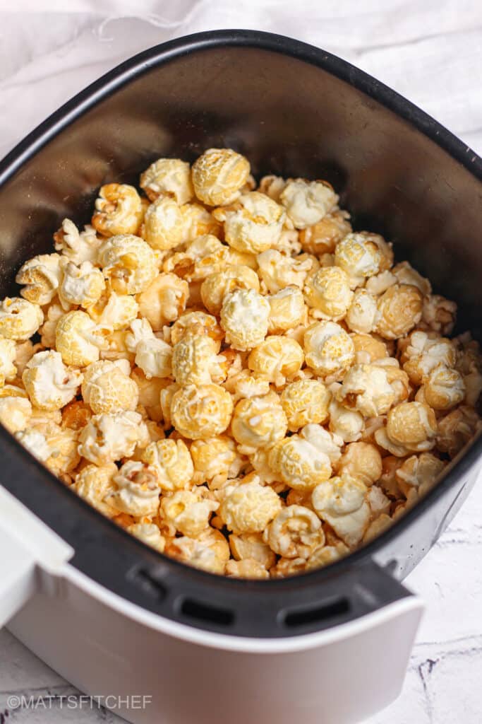 Popcorn in air fryer