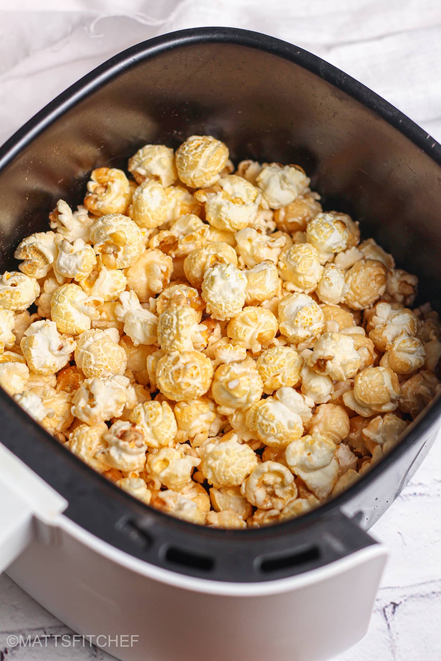 Air Fryer Popcorn {Easy & Low Calorie}