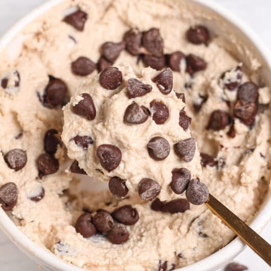 Edible Cottage Cheese Cookie Dough Recipe