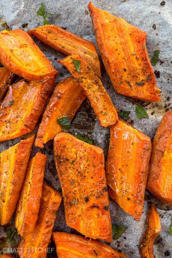 Baked Glazed Carrots