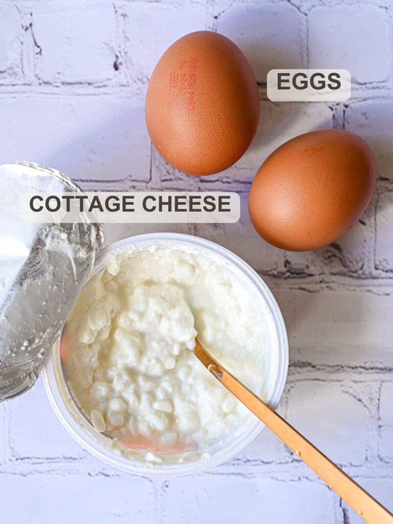 Cottage Cheese Flatbread Ingredients