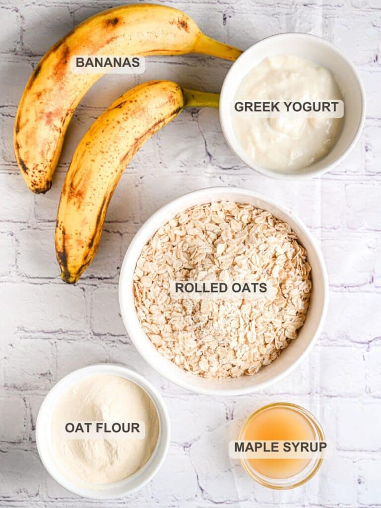 Healthy Breakfast Bars Ingredients