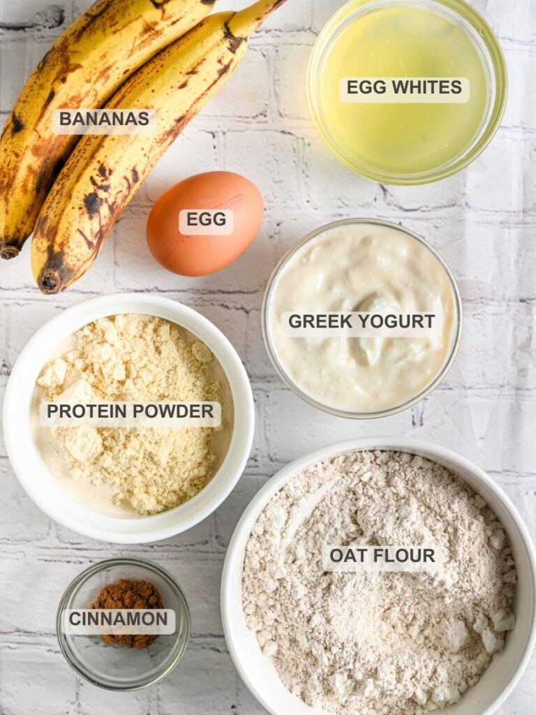 Protein Banana Bread Ingredients