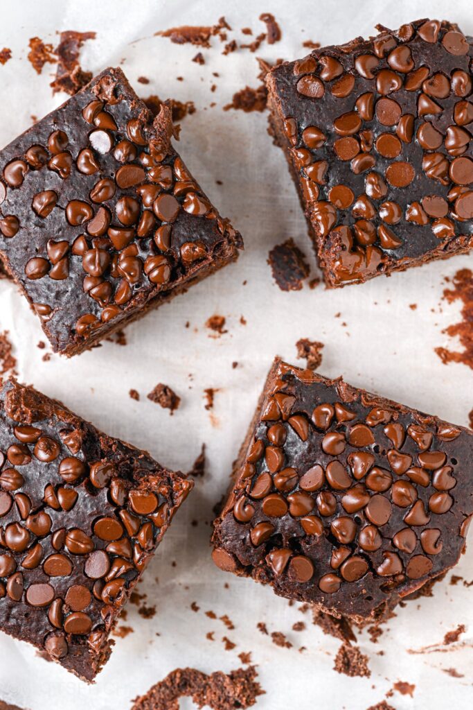 Protein Brownies from Top