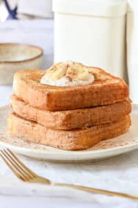 High Protein French Toast with Greek yogurt