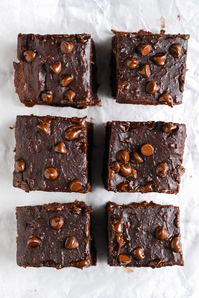 Pumpkin Brownies from Top