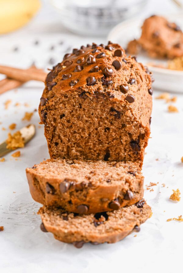 Banana Bread with Pumpkin and Chocolate Chips