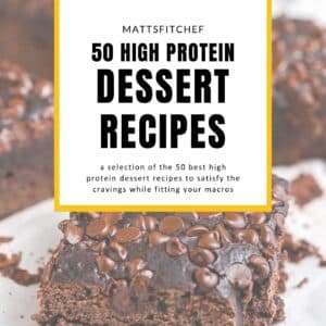 High Protein Dessert Recipes