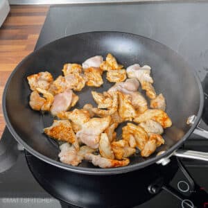 Cook chicken