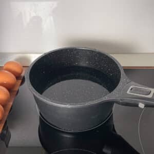 Water in pot for boiling