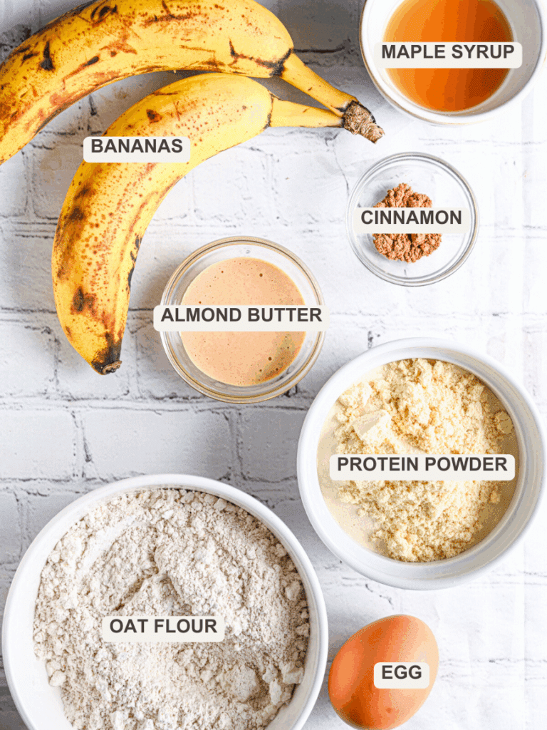 Banana Protein Bars Ingredients