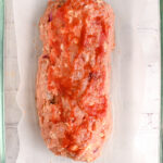 Add glazing before baking