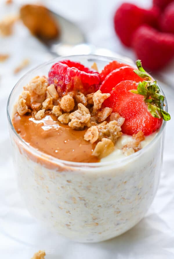 Overnight Oats with Yogurt