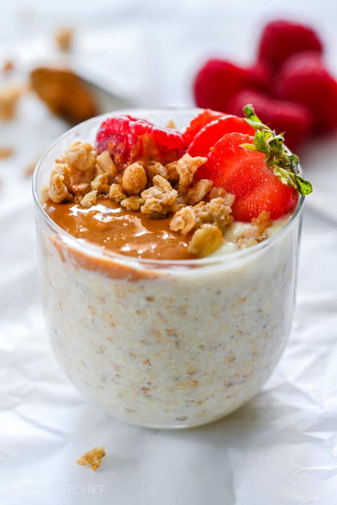 Overnight Oats with Yogurt