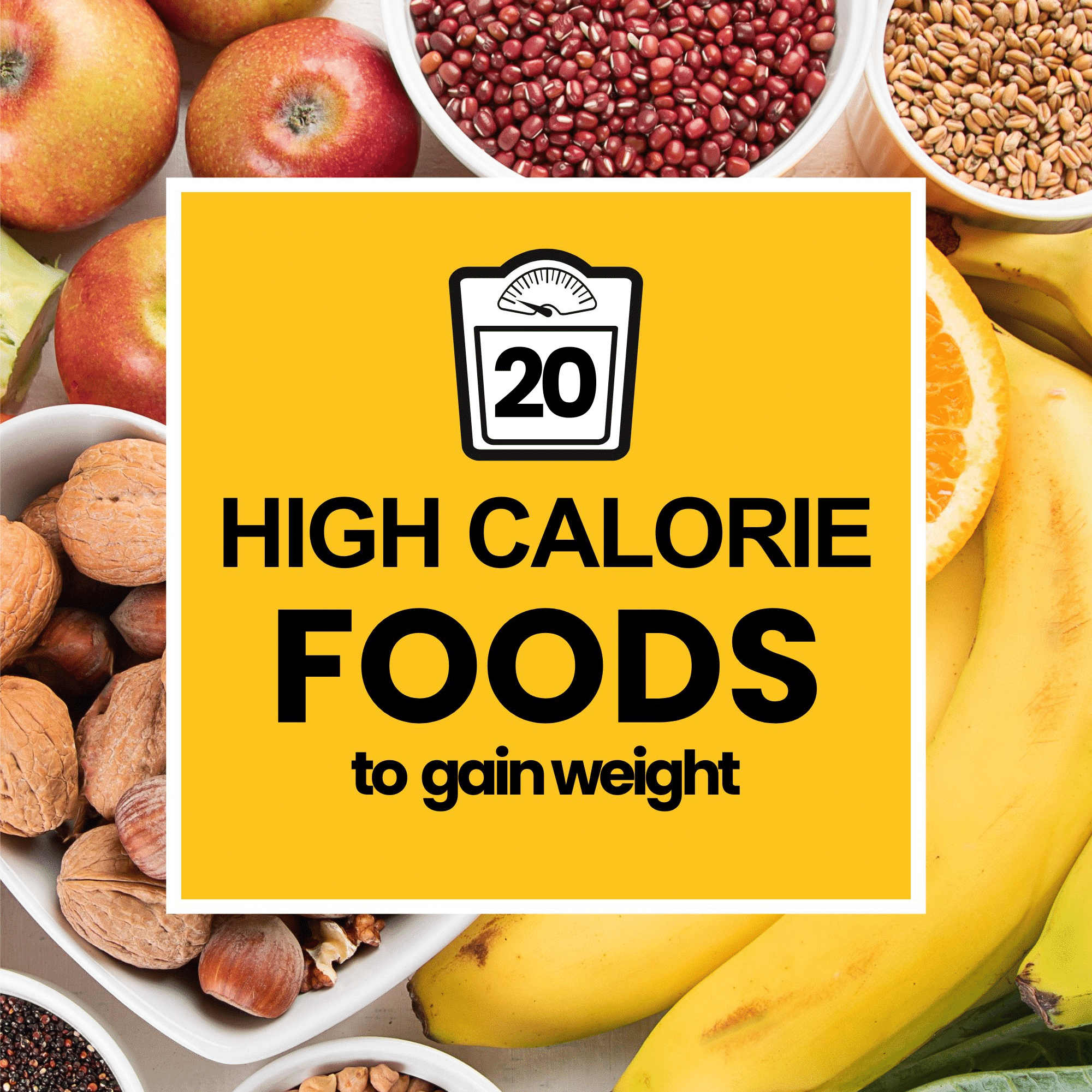 High Calorie Foods to Gain Weight and Build Muscle