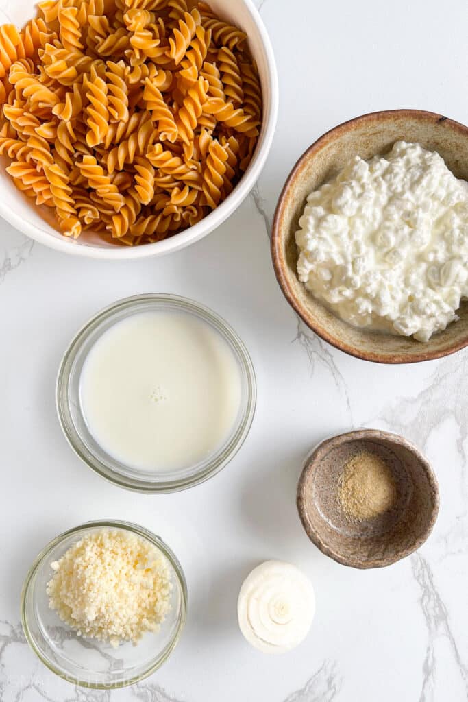 Cottage Cheese Pasta Sauce Ingredients