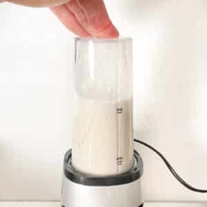 Blender protein shake