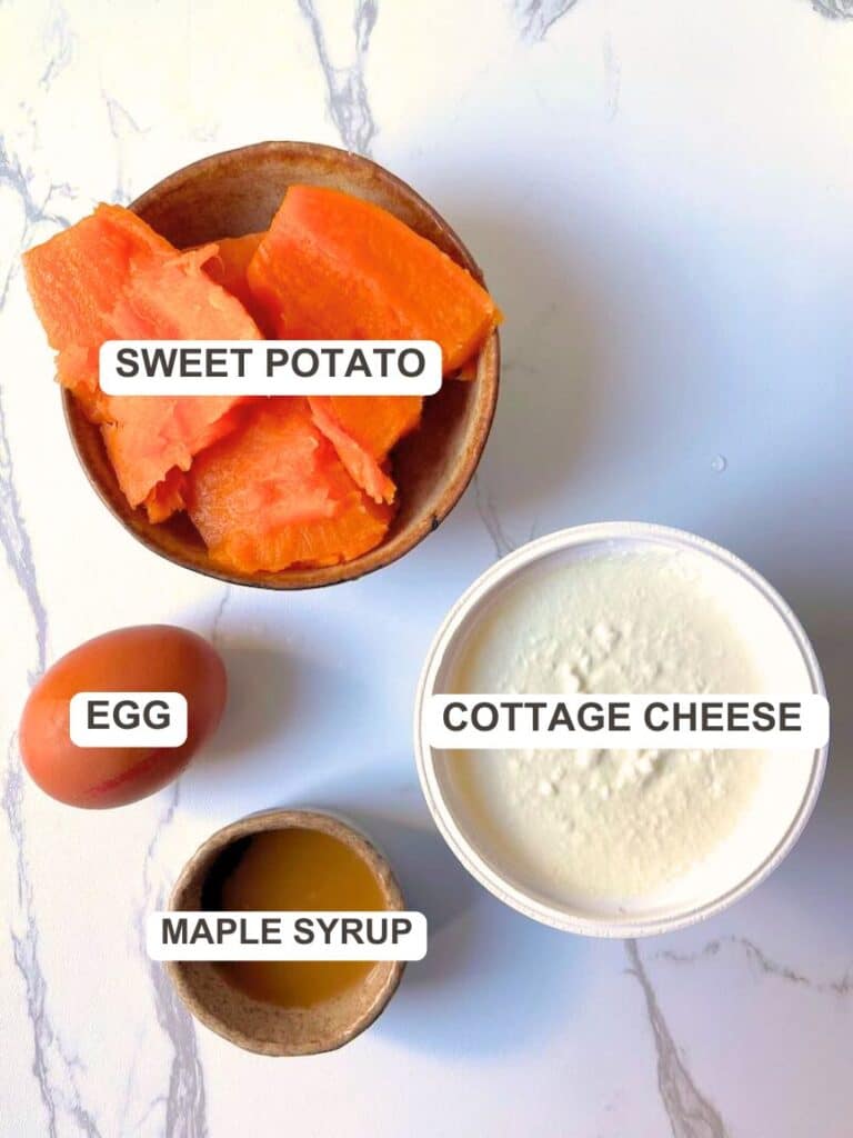 Sweet Potato Cheesecake Healthy Ingredients